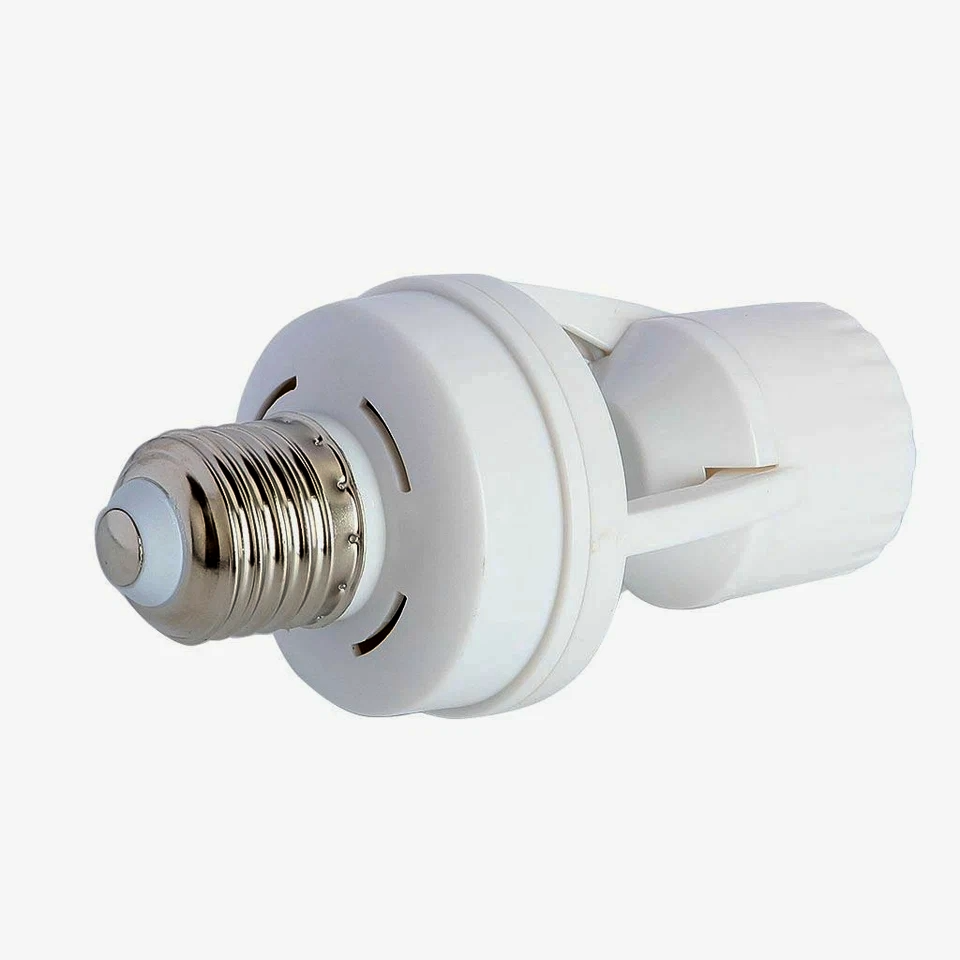 Smart Infrared PIR Motion Sensor E27 Bulb Holder | Auto On/Off Socket Switch | Energy Saving Lamp Base