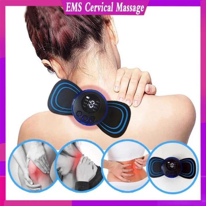 Portable EMS Mini Electric Massager Patch – Muscle Pain Relief for Neck, Back, Arms & Full BodyPortable EMS Mini Electric Massager Patch – Muscle Pain Relief for Neck, Back, Arms & Full Body